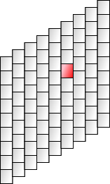 Another way to offset a square grid to make a hexagonal grid